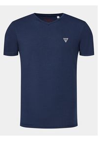 Guess Komplet t-shirtów Caleb U97G03 KCD31 Granatowy Regular Fit. Kolor: niebieski. Materiał: bawełna #7