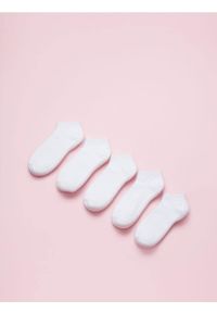 Sinsay - Skarpetki BASIC 5 pack - biały. Kolor: biały #1