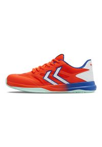 Buty halowe Hummel Dagaz 25. Kolor: czerwony, niebieski, biały, wielokolorowy. Sport: koszykówka