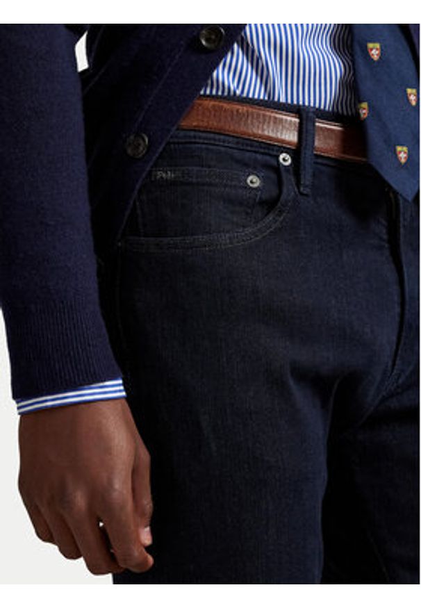 Polo Ralph Lauren Jeansy 710982148001 Granatowy Slim Fit. Kolor: niebieski