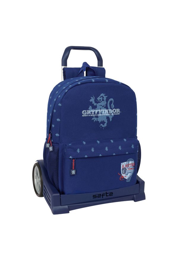 PRO BRANDS - Torba szkolna z kółkami Harry Potter Captain Granatowy. Kolor: niebieski