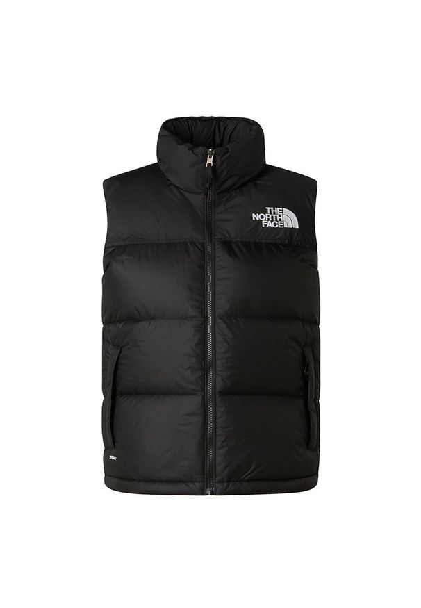 Bezrękawnik damskie The North Face 1996 Retro Nuptse 0A3XEPGOF1 - czarny. Kolor: czarny. Materiał: nylon, materiał, puch. Długość rękawa: bez rękawów