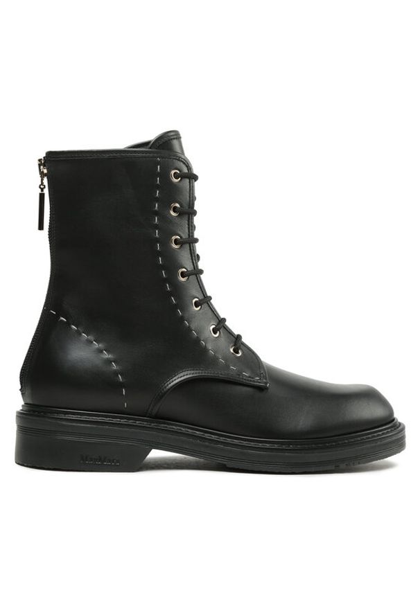 Max Mara Trzewiki Urbancompact 2347960137600 Czarny. Kolor: czarny. Materiał: skóra
