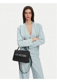 Love Moschino - LOVE MOSCHINO Torebka JC4032PP1MKD000B Czarny. Kolor: czarny. Materiał: skórzane