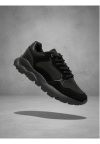 Roxy Sneakersy CEO-V12-1115 Czarny. Kolor: czarny. Materiał: materiał #7