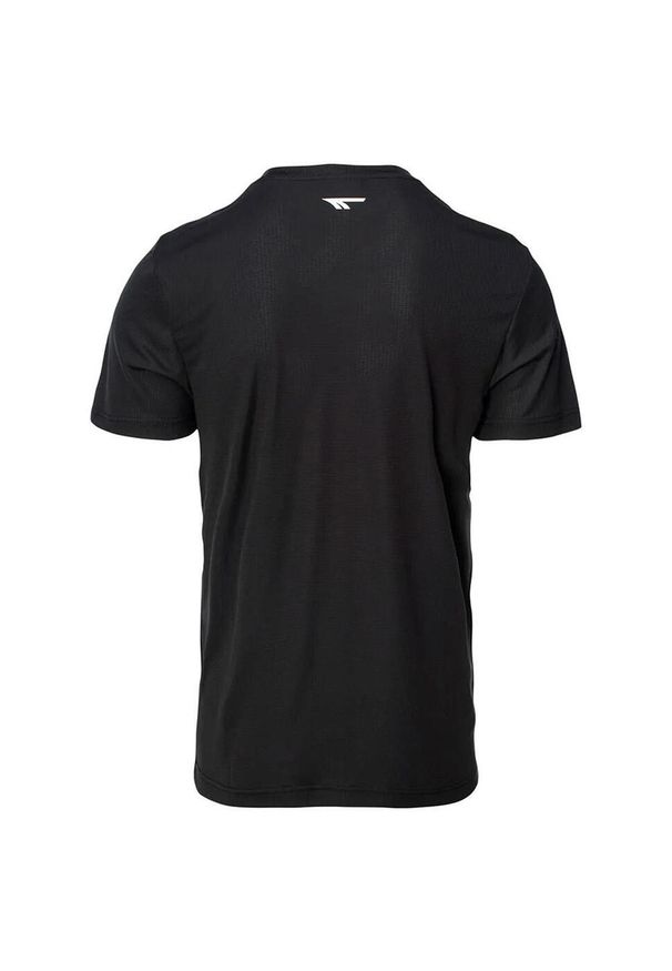 Hi-tec - Męska Koszulka Hilbi. Kolor: czarny. Sport: turystyka piesza