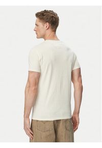 Tommy Jeans T-Shirt DM0DM04411 Kremowy Slim Fit. Kolor: kremowy. Materiał: bawełna #5
