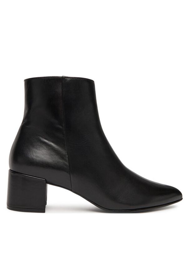 HÖGL Botki Beatrice 0-104703-0100 Czarny. Kolor: czarny. Materiał: skóra