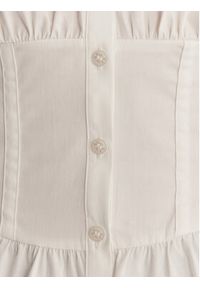 Guess Koszula W6GH97 W2412 Biały Regular Fit. Kolor: biały. Materiał: bawełna #4