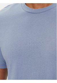 Guess T-Shirt Aidy M2YI72 I3Z14 Niebieski Slim Fit. Kolor: niebieski. Materiał: bawełna #4