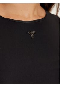 Guess Sukienka dzianinowa W4YK0J KCDE0 Czarny Slim Fit. Kolor: czarny. Materiał: syntetyk #4