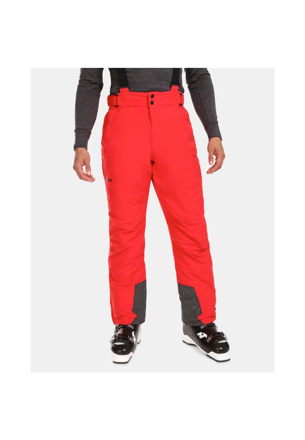 Męskie spodnie narciarskie Kilpi MIMAS-M. Kolor: czerwony. Sezon: zima. Sport: narciarstwo