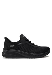 skechers - Skechers Sneakersy Bobs Squad Chaos-In Color 117504/BBK Czarny. Kolor: czarny. Materiał: mesh, materiał