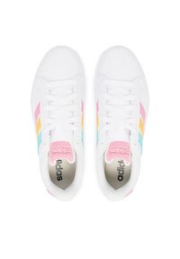 Adidas - adidas Sneakersy Grand Court 3.0 KI6502 Biały. Kolor: biały. Materiał: skóra #3