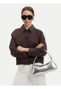 Love Moschino - LOVE MOSCHINO Torebka JC4390PP0OKQ0902 Srebrny. Kolor: srebrny. Materiał: skórzane #1