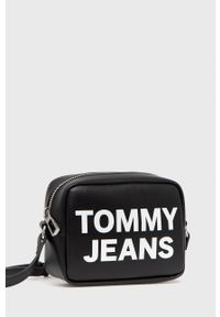 Tommy Jeans - Torebka. Kolor: czarny. Rodzaj torebki: na ramię