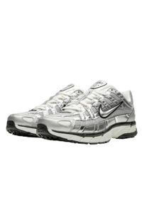 Buty do chodzenia dla dorosłych Nike P-6000 Metallic Silver. Kolor: szary. Sport: turystyka piesza