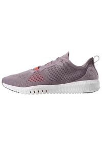 Buty treningowe damskie Reebok Flexagon Training. Zapięcie: sznurówki. Kolor: fioletowy. Materiał: guma, syntetyk, tkanina, materiał. Szerokość cholewki: normalna