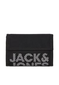 Jack & Jones - Jack&Jones Mały Portfel Męski Jacashford 12233480 Czarny. Kolor: czarny