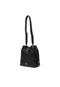 Pinko - PINKO Torebka Secchiello Classic Al 25-26 PLTT 104305 A0QO Czarny. Kolor: czarny. Materiał: skórzane #3