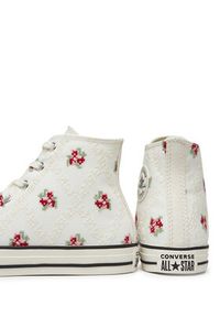 Converse Trampki Chuck Taylor All Star Vintage Embroidery A12635C Biały. Kolor: biały. Materiał: materiał. Styl: vintage #4