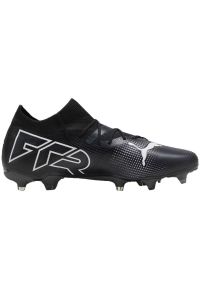 Buty piłkarskie Puma Future 7 Match FG/AG M 107715 02 czarne. Kolor: czarny. Materiał: dzianina, syntetyk. Szerokość cholewki: normalna. Sport: piłka nożna #4