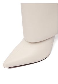 Nine West Kozaki CEO-SAIDA-01 Écru. Materiał: syntetyk, materiał #4