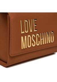 Love Moschino - LOVE MOSCHINO Torebka JC4024PP1LKD0208 Brązowy. Kolor: brązowy. Materiał: skórzane #5