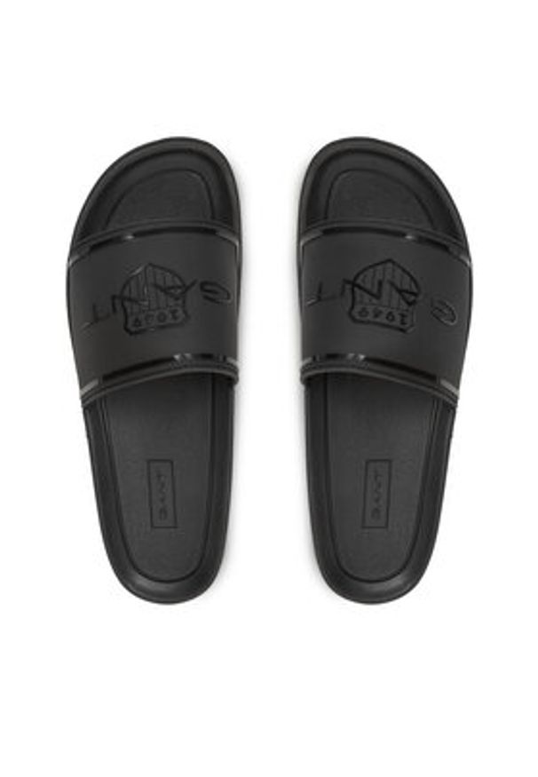 GANT - Gant Klapki 30639894 Czarny. Kolor: czarny. Materiał: syntetyk