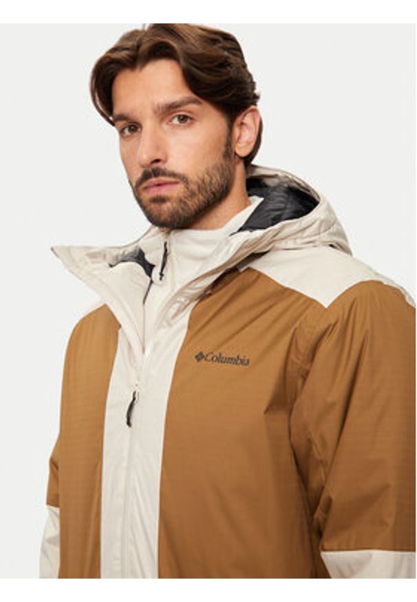 columbia - Columbia Kurtka outdoor Point Park™ II 2089474 Beżowy Regular Fit. Kolor: beżowy. Materiał: syntetyk. Sport: outdoor