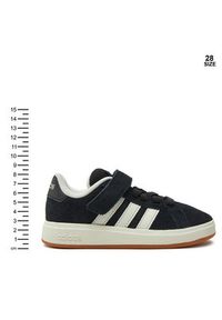 Adidas - adidas Sneakersy Grand Court 00s JP5896 Czarny. Kolor: czarny. Materiał: zamsz, skóra