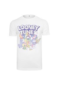 Koszulka Urban Classics looney tunes rainbow friends. Kolor: biały #1