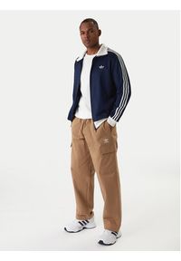 Adidas - adidas Bluza adicolor Classic KE3526 Granatowy Slim Fit. Kolor: niebieski. Materiał: bawełna #6
