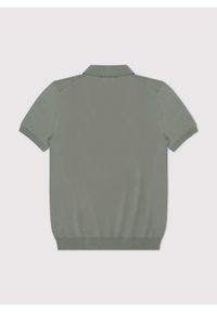 Pako Lorente - PAKO LORENTE – Zielony t-shirt polo. Okazja: na co dzień. Typ kołnierza: polo. Kolor: zielony, biały. Materiał: wiskoza, poliester. Styl: elegancki, casual #10