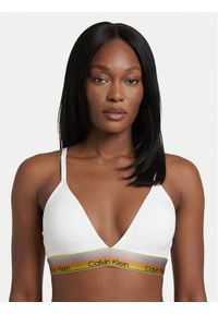 Calvin Klein Biustonosz bezfiszbinowy LV00QF8865 Biały. Kolor: biały. Materiał: bawełna #1