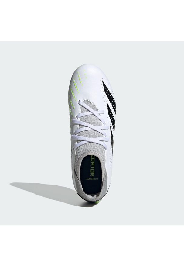 Adidas - Buty Predator Accuracy.3 FG. Kolor: biały, czarny, żółty, wielokolorowy. Materiał: syntetyk