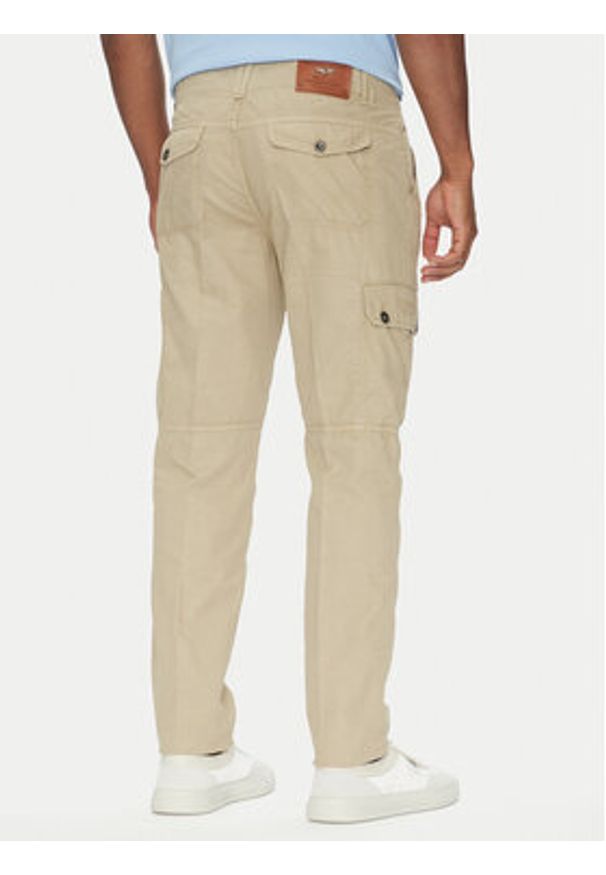 Aeronautica Militare Spodnie materiałowe 251PA1662CT3526 Beżowy Regular Fit. Kolor: beżowy. Materiał: bawełna