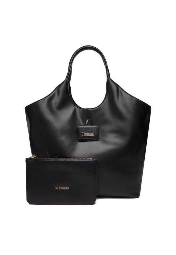 Love Moschino - Torebka LOVE MOSCHINO. Kolor: czarny