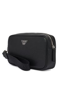 Emporio Armani Kosmetyczka Y4R356 Y138E 81072 Czarny. Kolor: czarny. Materiał: skóra #5