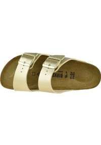 Klapki Birkenstock Arizona Bf W 1016111 złoty. Kolor: złoty #5