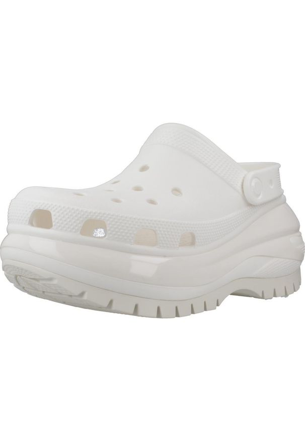 Tenisówki Crocs Model Classic Mega Crush Clog Kolor Biały. Kolor: biały. Materiał: syntetyk, materiał. Styl: sportowy