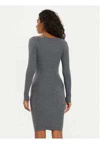 Guess Sukienka dzianinowa Vanessa W4BK24 Z3I22 Szary Regular Fit. Kolor: szary. Materiał: wiskoza #5