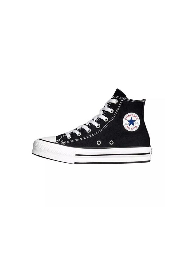 Adidasy Converse Chuck Taylor All Star EVA Lift Canvas, Dla obu płci. Okazja: na co dzień. Kolor: czarny, biały, wielokolorowy. Materiał: materiał. Obcas: na platformie. Model: Converse All Star