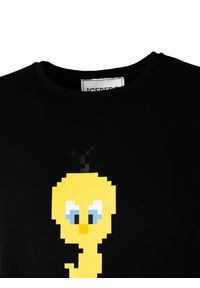 Iceberg T-Shirt "Tweety" | F01C6307 | Mężczyzna | Czarny. Okazja: na co dzień. Kolor: czarny. Materiał: bawełna. Wzór: nadruk. Styl: klasyczny, casual, elegancki