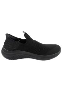 skechers - Buty Skechers 403844L SLIP-INS czarne. Kolor: czarny. Materiał: materiał. Szerokość cholewki: normalna #1