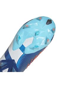 Adidas - Buty piłkarskie adidas Predator Accuracy.1 L Fg M GZ0031 niebieskie. Zapięcie: sznurówki. Kolor: niebieski. Materiał: syntetyk, guma. Szerokość cholewki: normalna. Sport: piłka nożna #7