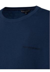 TOMMY HILFIGER - Tommy Hilfiger Bluza Terry UM0UM03910 Granatowy Regular Fit. Kolor: niebieski. Materiał: bawełna #3