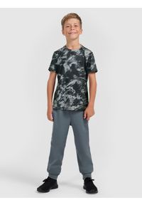 4f - 4F T-shirt sportowy szybkoschnący chłopięcy - multikolor 134/140 (8-10 lat). Kolor: wielokolorowy. Sezon: lato