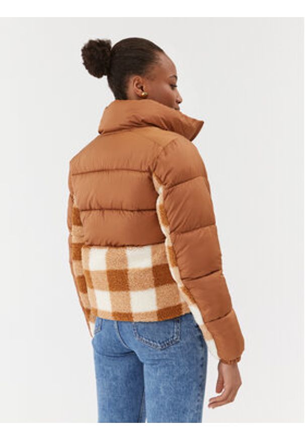 columbia - Columbia Kurtka zimowa Leadbetter Point™ Sherpa Hybrid Brązowy Regular Fit. Kolor: brązowy. Materiał: syntetyk. Sezon: zima