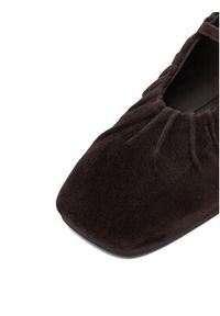 Gino Rossi Baleriny CEO-ADI-LT959S-Y2 Brązowy. Kolor: brązowy. Materiał: zamsz, skóra #3